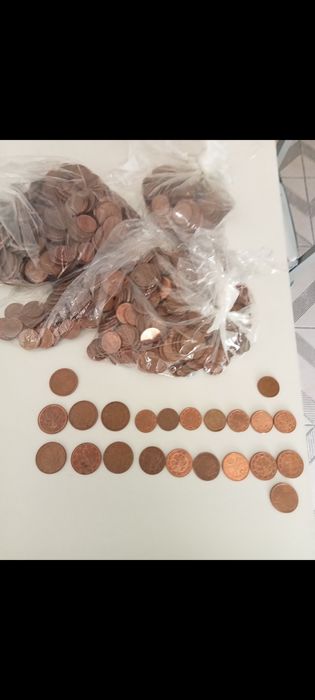 Moedas alemãs de várias datas