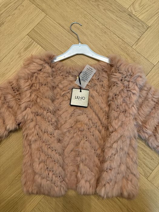 Bolerko ślubne futerko Liu Jo