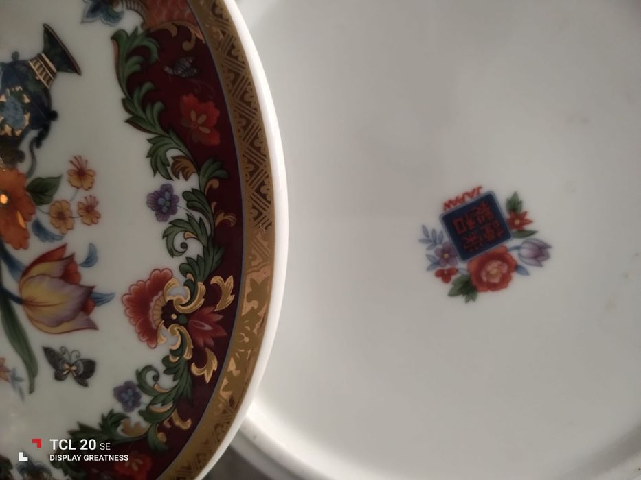 Caixa / porta-jóias em louça japones