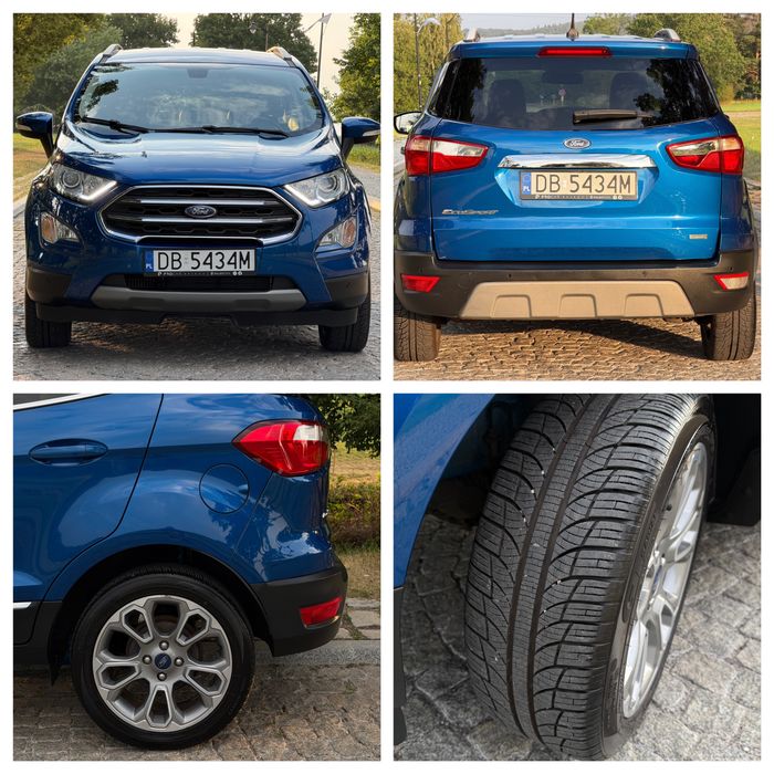 Ford EcoSport Titanium 1.0 EcoBoost 125 KM | Bogata wersja | Po dużym serwisie