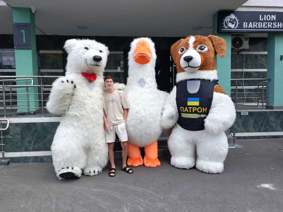 Оренда Гігантського Гуся "Обіймусь" (2,6 м) для Вашого Дитячого Свята!