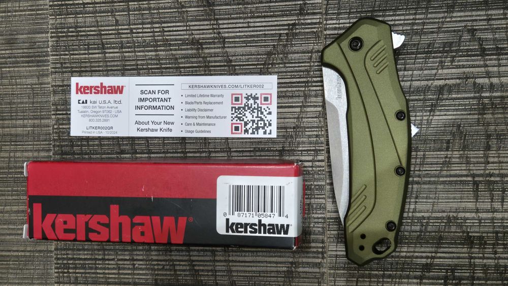 Складаний ніж Kershaw Link CPM MagnaCut ОРИГІНАЛ руків'я Алюміній