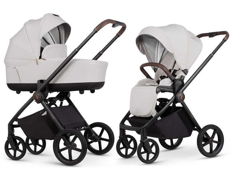Wózek VENICCI CLARO 2w1 Lekki Składany Gondola+Spacerówka +Adaptery