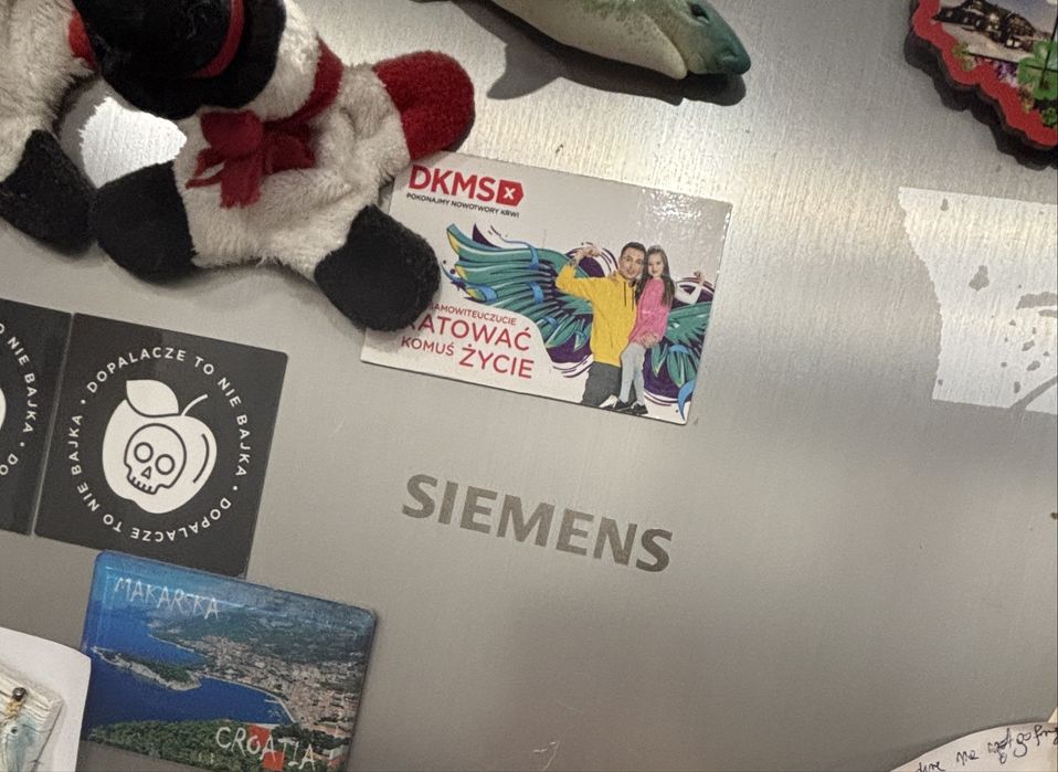 Lodówkozamrażarka Siemens w185/sz 60 / gl 65 inox