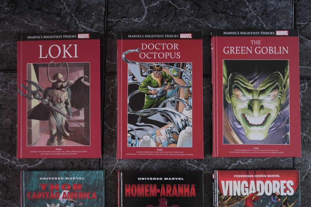 Livros banda desenhada marvel