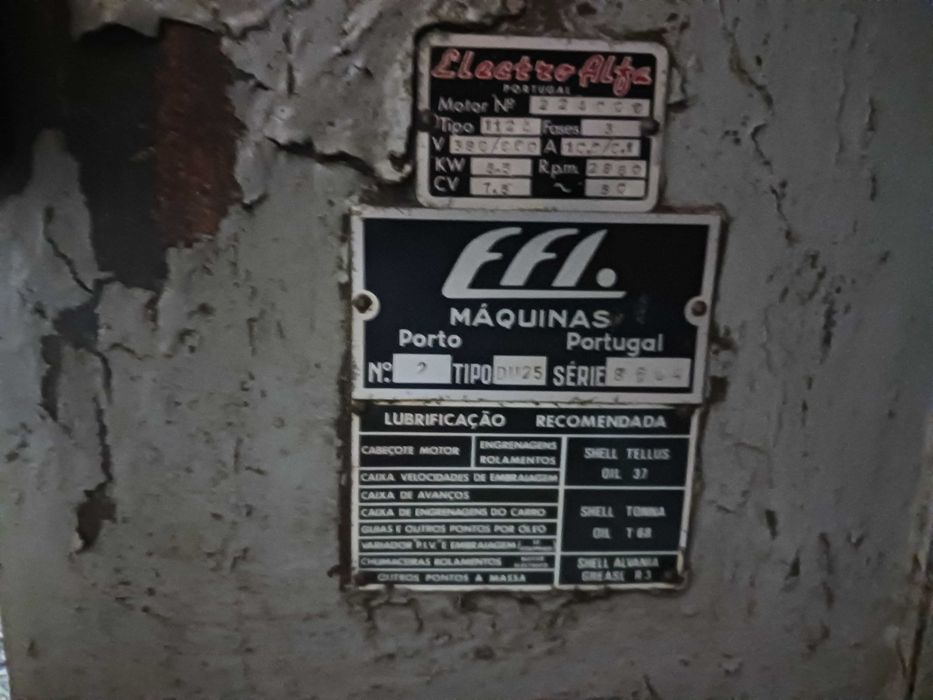 Torno Mecânico FFI 2 mt entre pontos