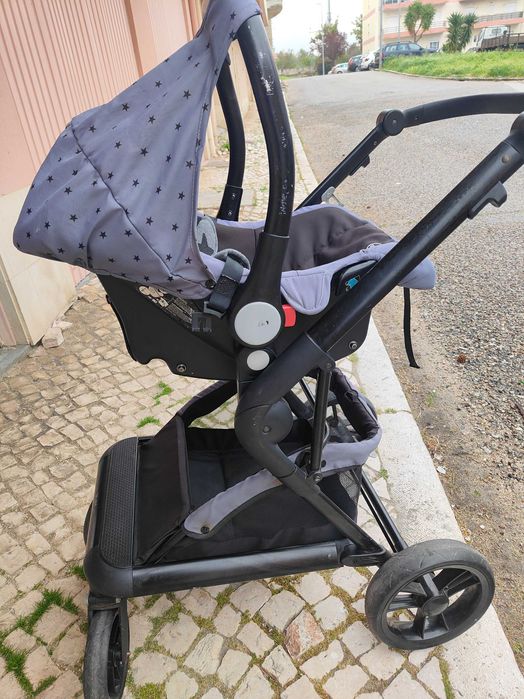 Carrinho de bebe 3 em 1