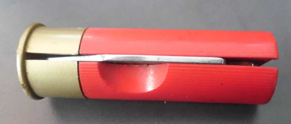 Cartucho Canivete de Caça antigo Raro de encontrar