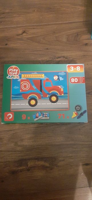 Układanka magnetyczne Pojazdy