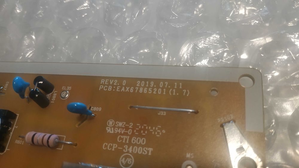 LG TV Power Supply Board _ EAX.678.652.01 (1.7)64751448404738121