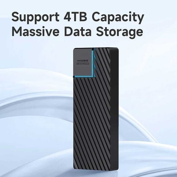 USB4 40Gbps M.2 NVMe SSD Enclosure Адаптер Карман 40 Гбіт USB 4.0