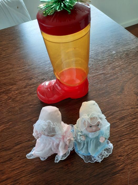 Bonecas de porcelana -Natal