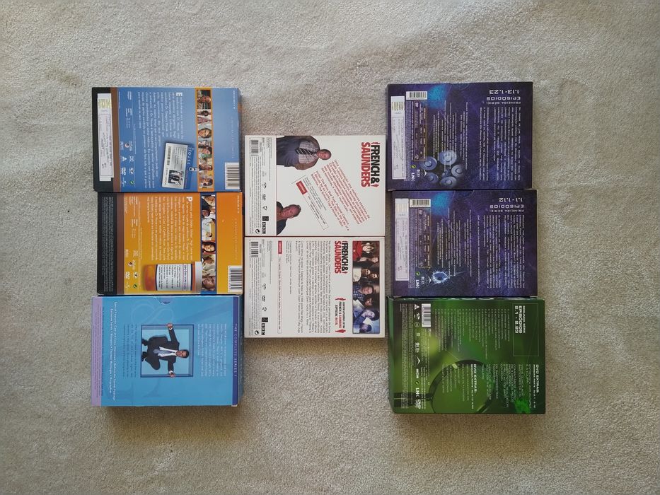 DVDs séries TV como novos