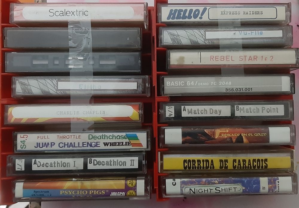 Jogos em casset para computador