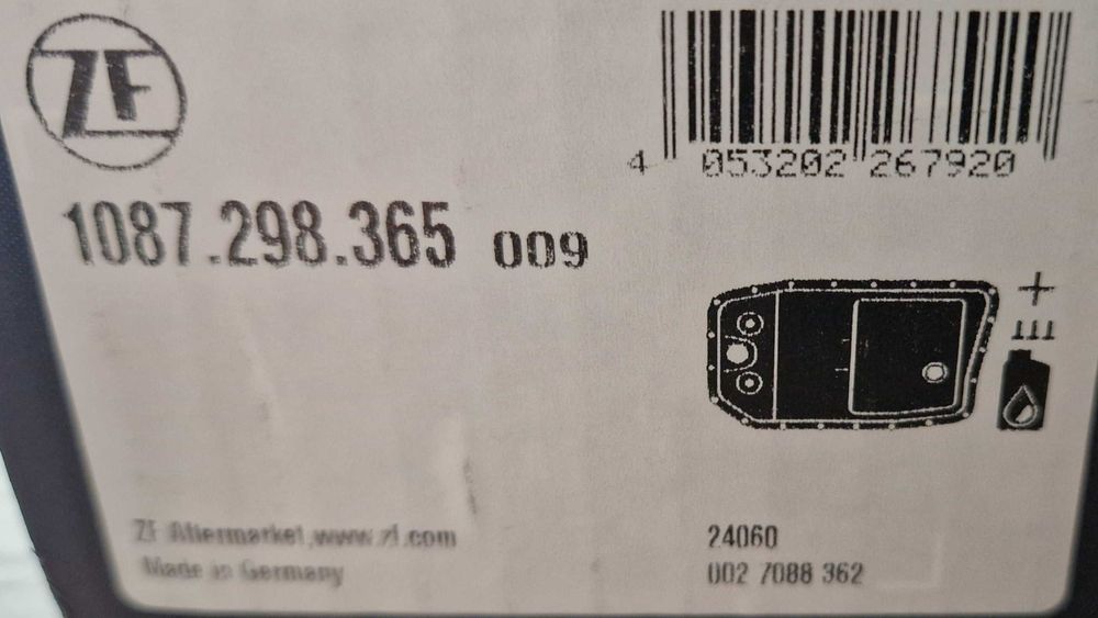 Kit de mudança de óleo de caixa automática ZF 1087.298.365 para BMW e outras