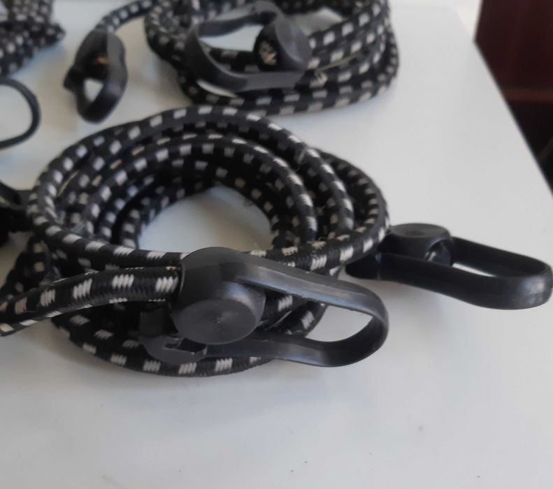 6 Cabos Elásticos p/ Aperto Segurança de Cargas