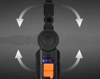 Lanterna LED Portátil Recarregável com Luz COB