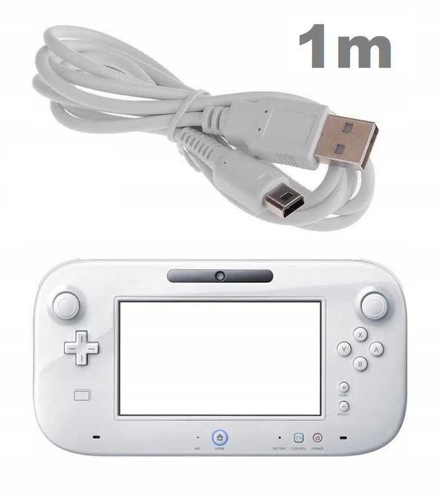 Kabel USB do ładowania GamePada Wii U 1m * Wejherowo Video-Play