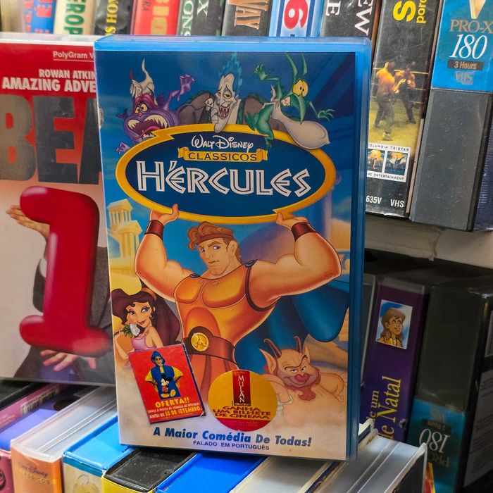 VHS Disney “Hércules” – Clássico Animado (1997)