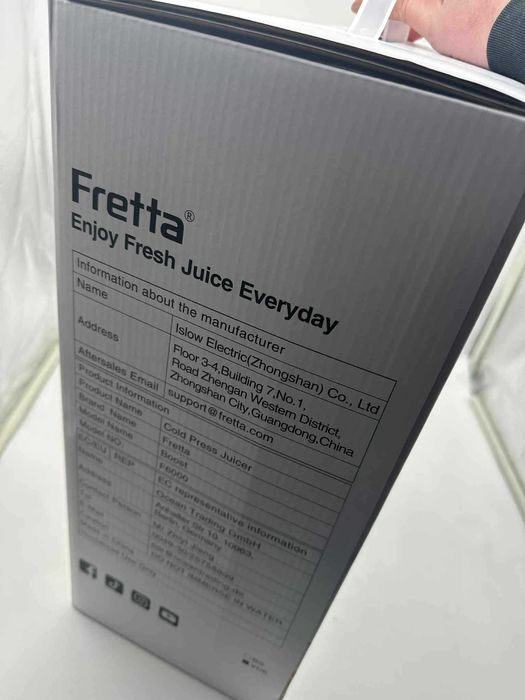 Wyciskarka wolnoobrotowa Cold Press 250W stal nierdzewna cicha praca