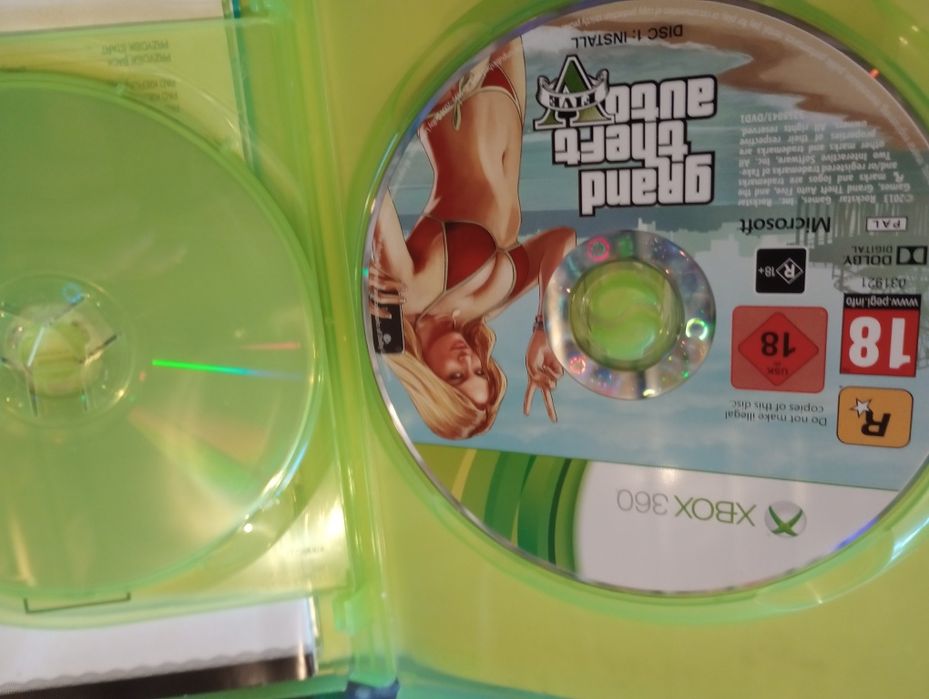 Xbox 360 GTA 5 gra