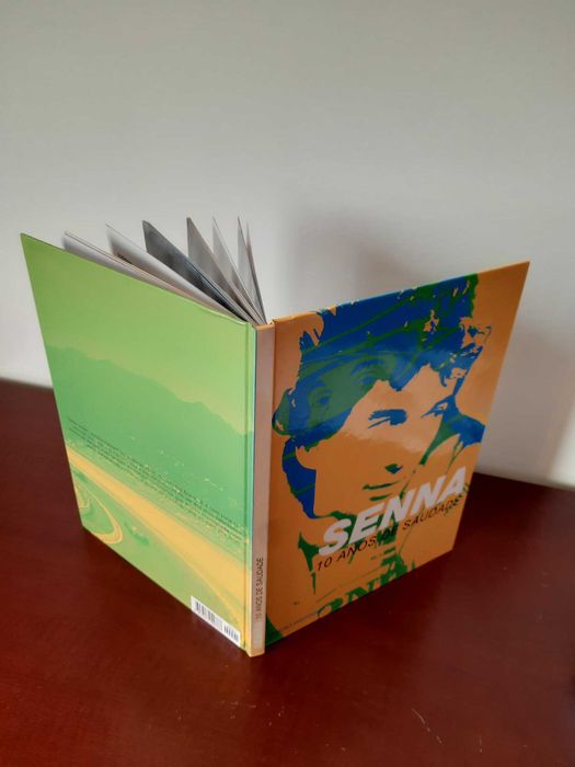 Livro Ayrton Senna – 10 Anos de Saudade | Capa Dura