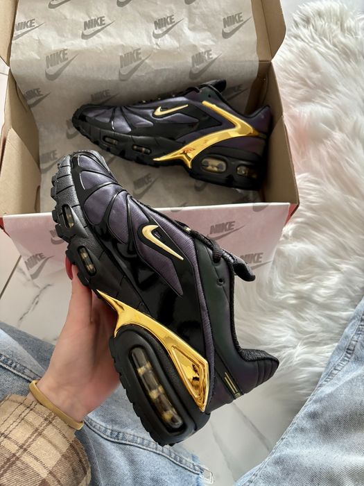 !БЕЗ Передплат! Nike Air Max Tailwind V x Skepta Black Gold | скепта