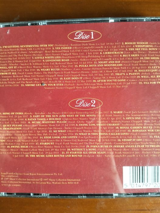 CD duplo Tommy Dorsey