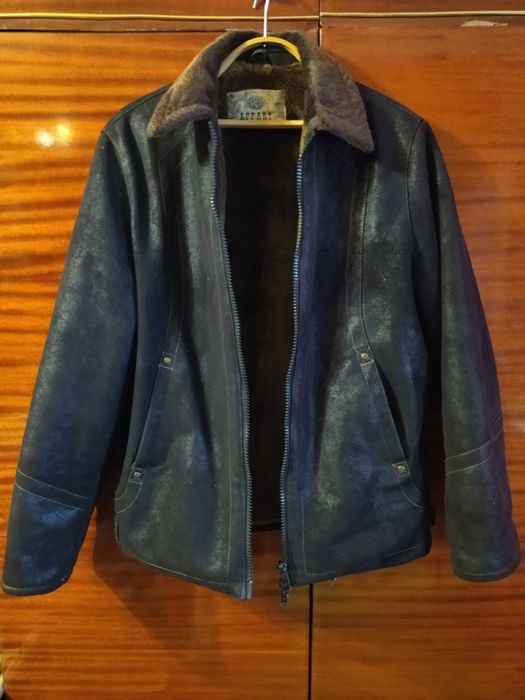 Дублёнка тёплая зимняя