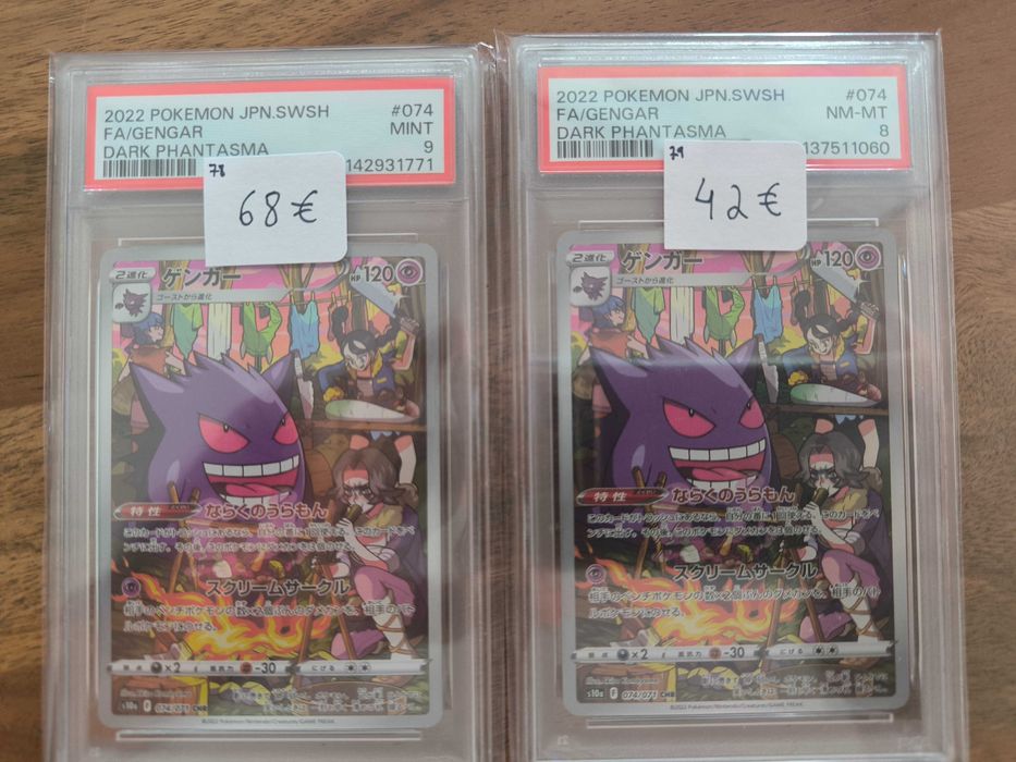 Graded Pokemon TCG - PSA/BGS/CGC Inglês e Japonês