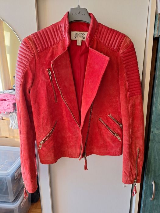 Kurtka skórzana mango rozm s