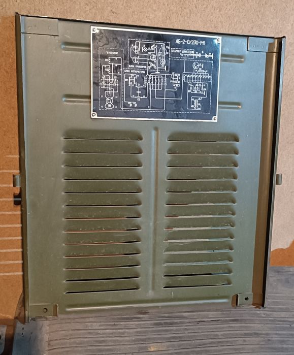 Армейские генератор АГ- 2 0/230м2