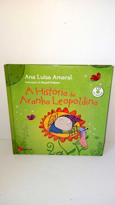 A história da Aranha Leopoldina (livro + CD)