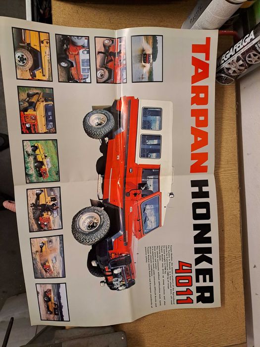 Plakat rozkładany Tarpan Honker
