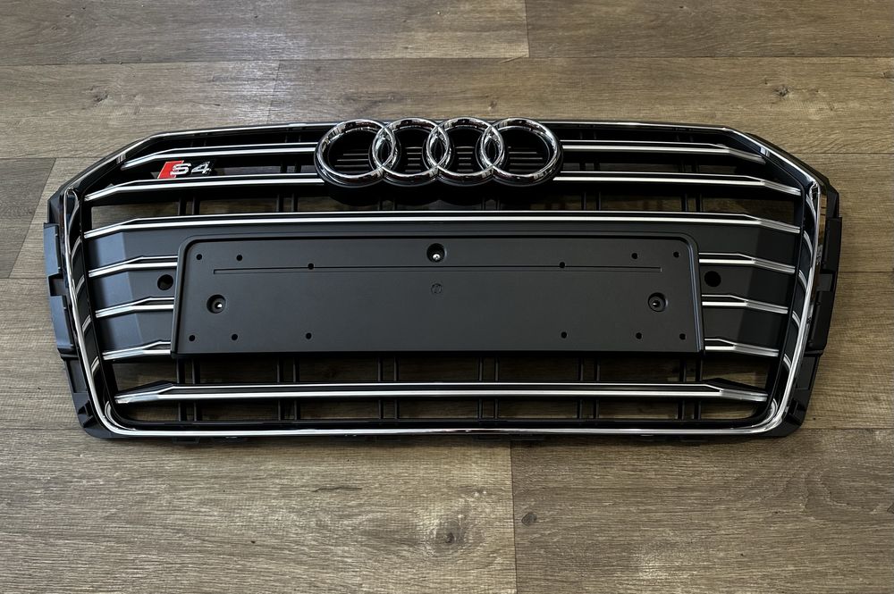 Решетка радиатора ауди audi s4 a4 b9 дорестайлинг