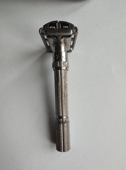 Maszynka Gillette Slim Adjustable 1964 (J4) + Unikalne Etui RAFAMET PRL