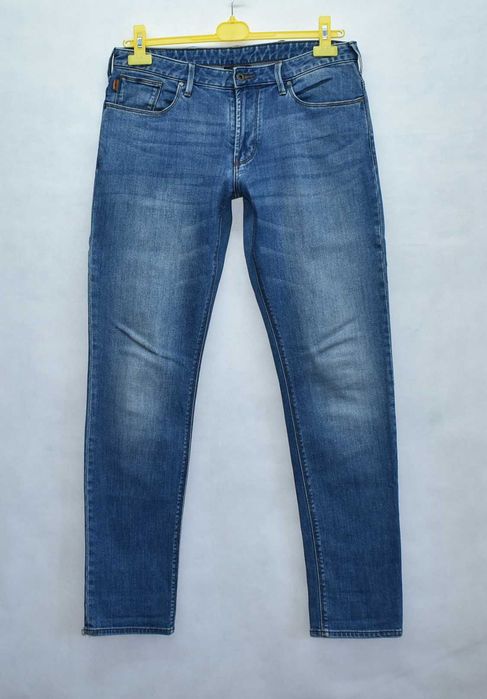 Emporio Armani Stretch Slim Spodnie Jeansy 32x34