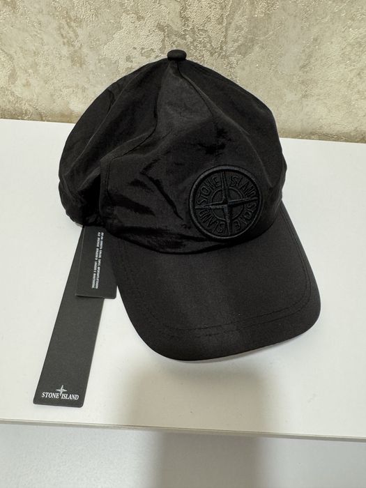 Кепка Stone Island Nylon Metal Black