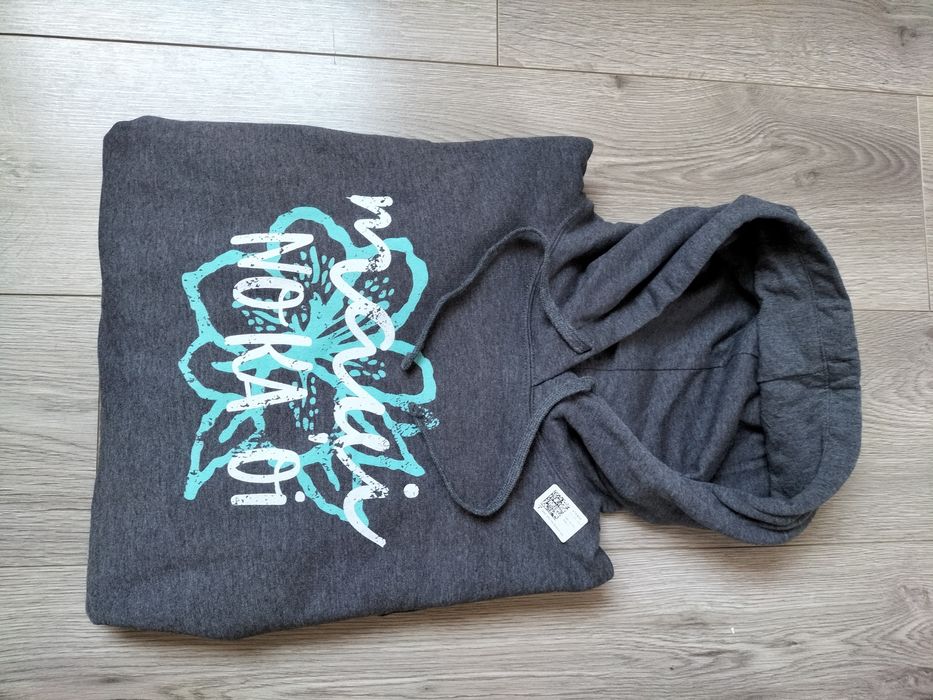 Nowa bluza unisex, damska, męska, szara, kangura, z kapturem, r.XL