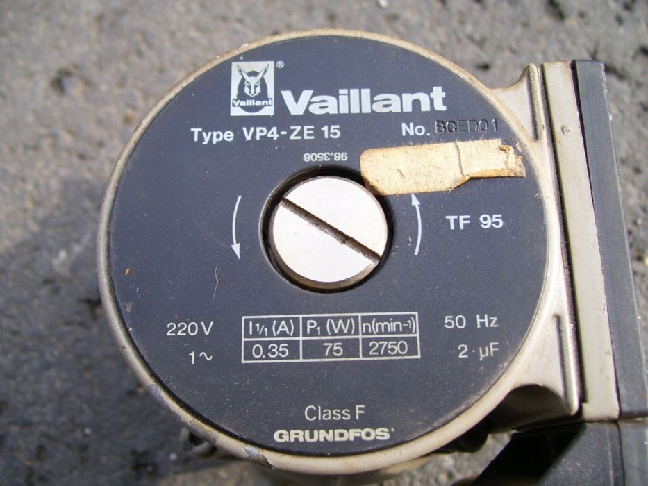 pompa grundfos vaillant vp4 - ze 15 +gwarancja