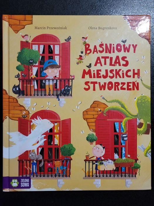 Książka Baśniowy atlas miejskich stworzeń, nowa