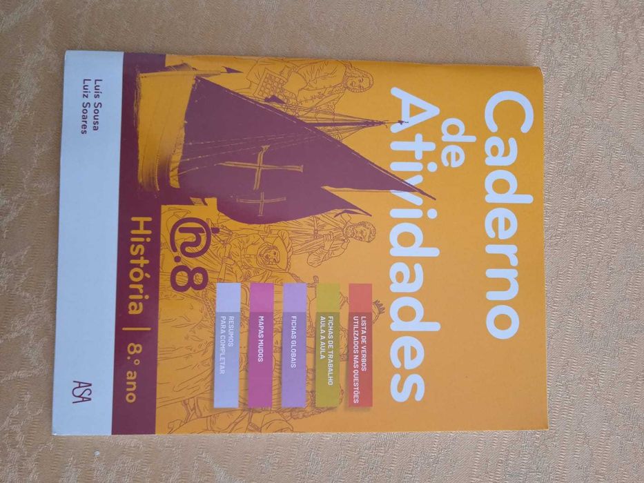 H.8 - História - Caderno de Atividades - 8 ano (NOVO)