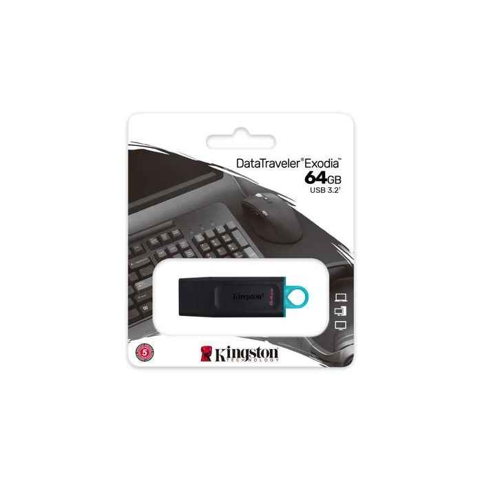 Pendrive Kingston 64GB USB 3.2 DT Exodia