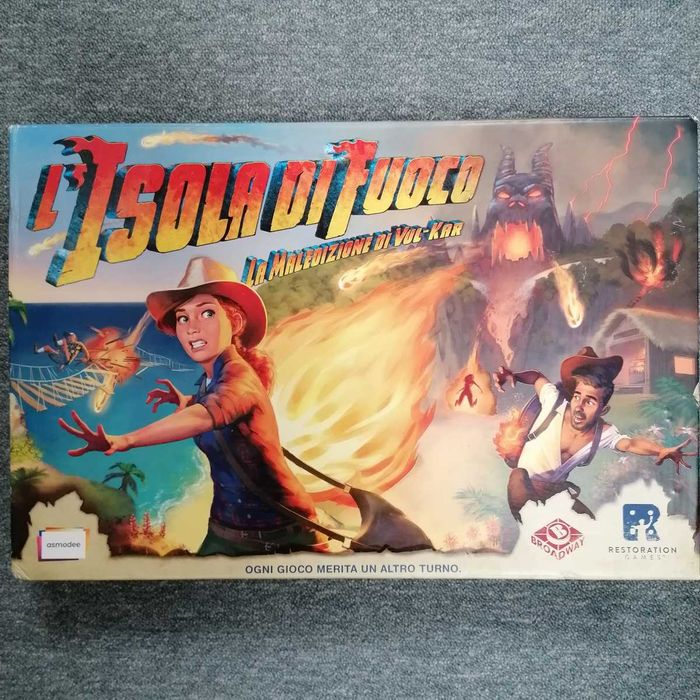 L’isola di Fuoco (Fireball Island) - Board Game