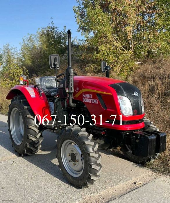 Трактор Dongfeng DF-244 DHX Широкі колеса Привід 4х4 Доставка Донгфенг