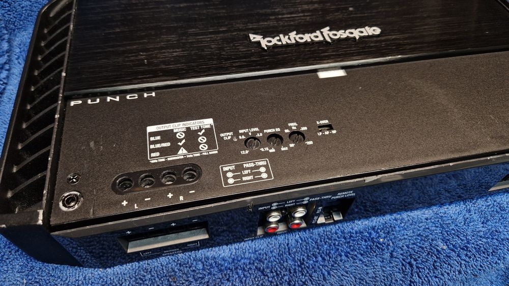 Rockford Fosgate Punch P1000x2 mocne dwa kanały klasa AB