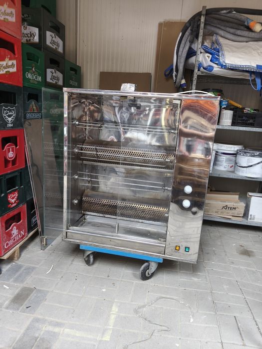 Piec do kurczaków Rożen gastronomiczny