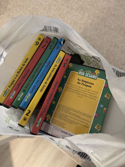 Rua Sesamo DVD - Coleção completa