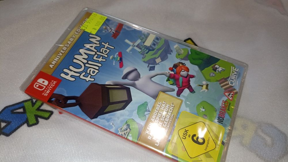 Human Fall Flat Nintendo Switch nowa folia fabryczna sklep zamiana