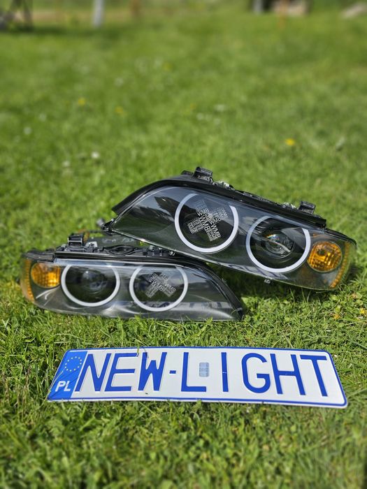 Lampy reflektory po regeneracji e39 bmw